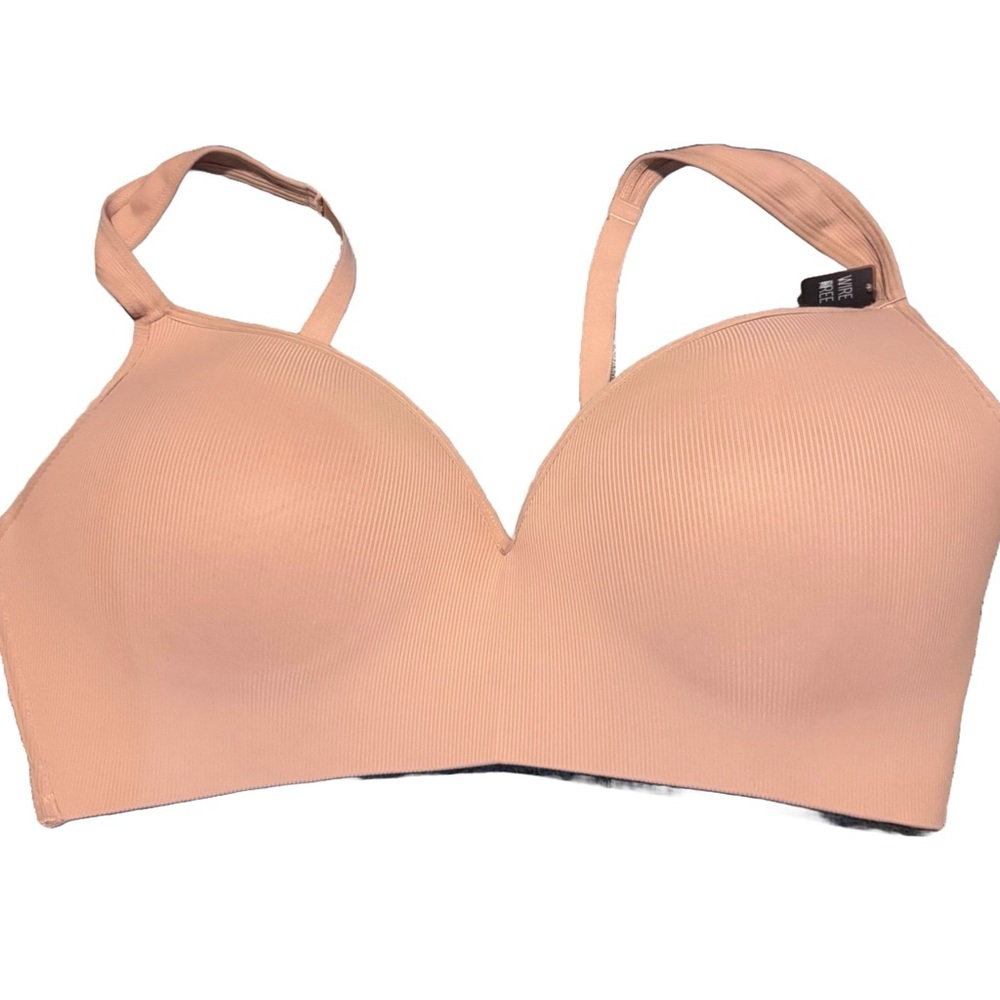 Dusty Pink Wireless Bra with Adjustable Straps Body 42D Embrace by Dreamwear NWT